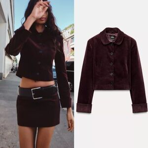 Zara Velvet Jacket